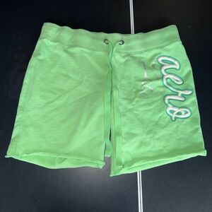 Aeropostale Lime Green Athletic Shorts